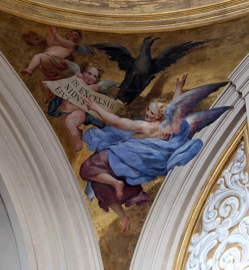 Ascesa di santa Maria Maddalena de' Pazzi con tutti i santi fiorentini - Santa Maria Maddalena de' Pazzi, Firenze